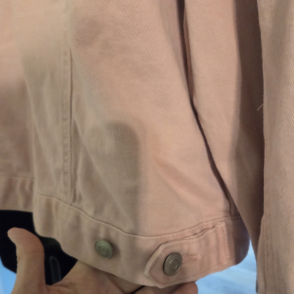 Time and Tru Pink Jean Jacket - Picture 5 of 8